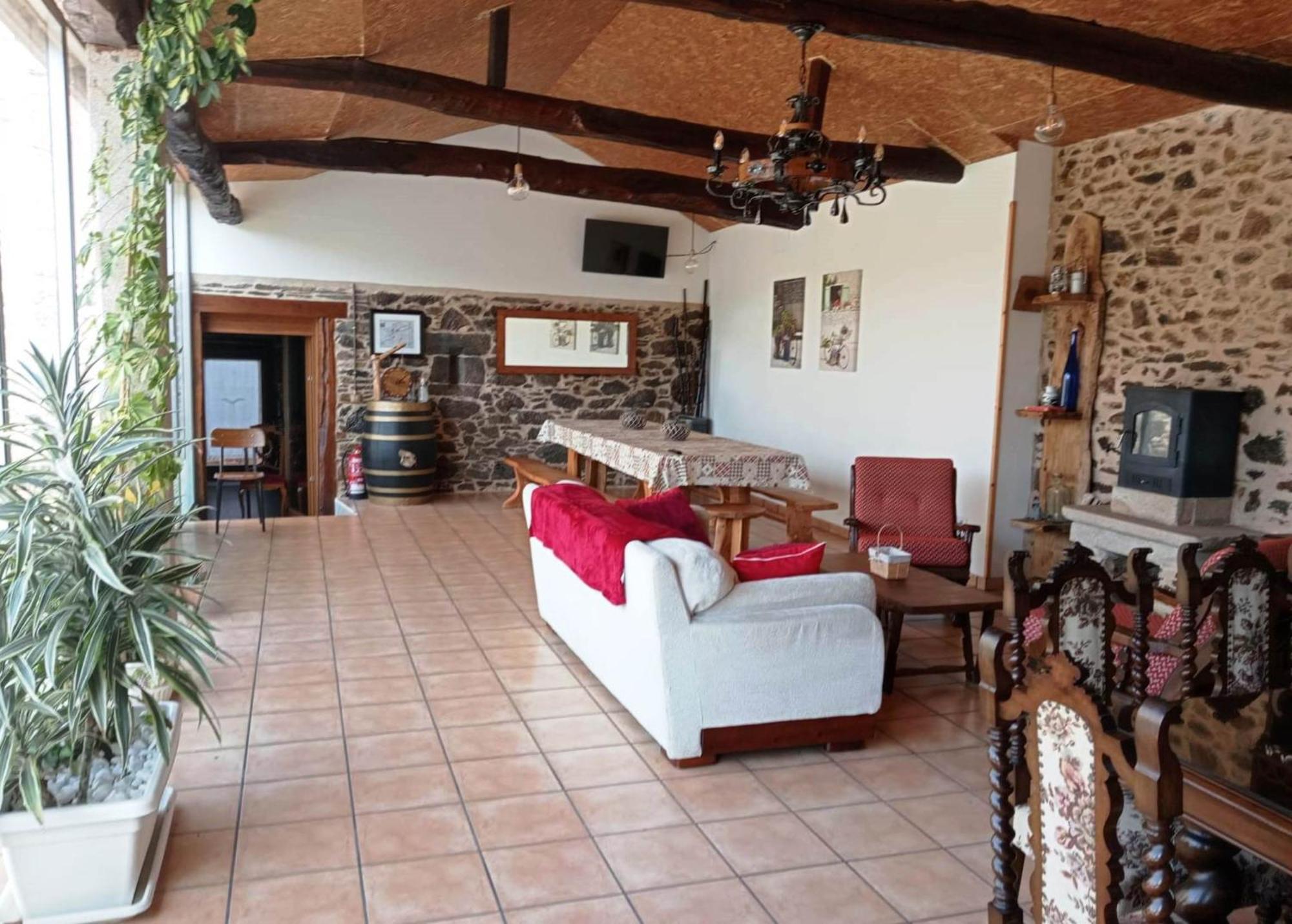 Villa Fogar De Insua à Touro Extérieur photo